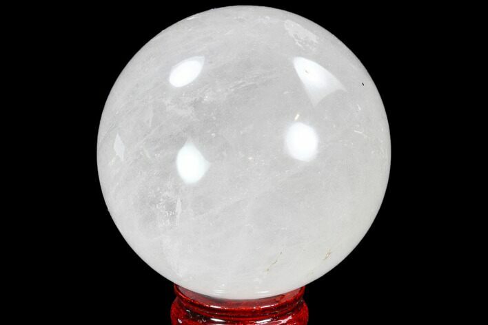 Polished Quartz Sphere - Madagascar #104273
